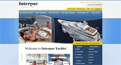 Desktop Screenshot of interpacyachtcharters.com